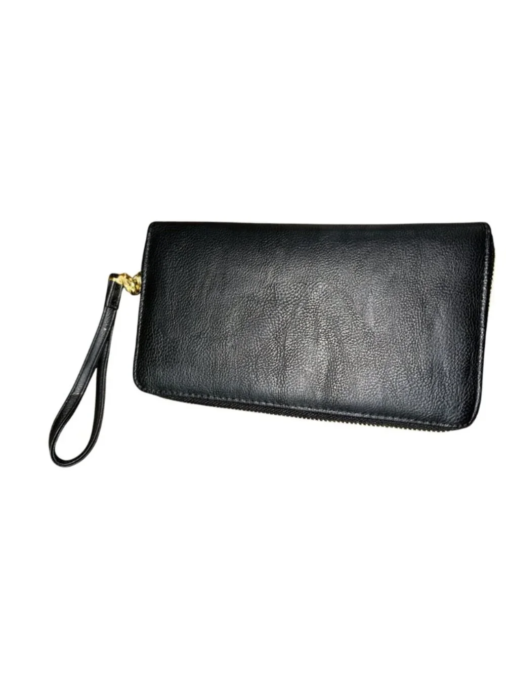 Betsy Johnson Wrist Clutch Wallet Black with Bow